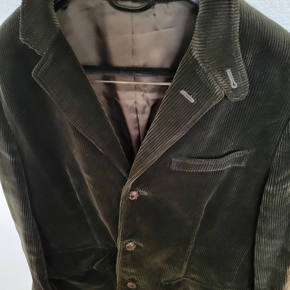 Ralph Lauren Jacket size M Brown Velvet - Picture 2 of 9